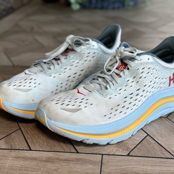 Hoka Men's Kawana Balanced Running Shoes in Light Blue - Picture 7 of 12